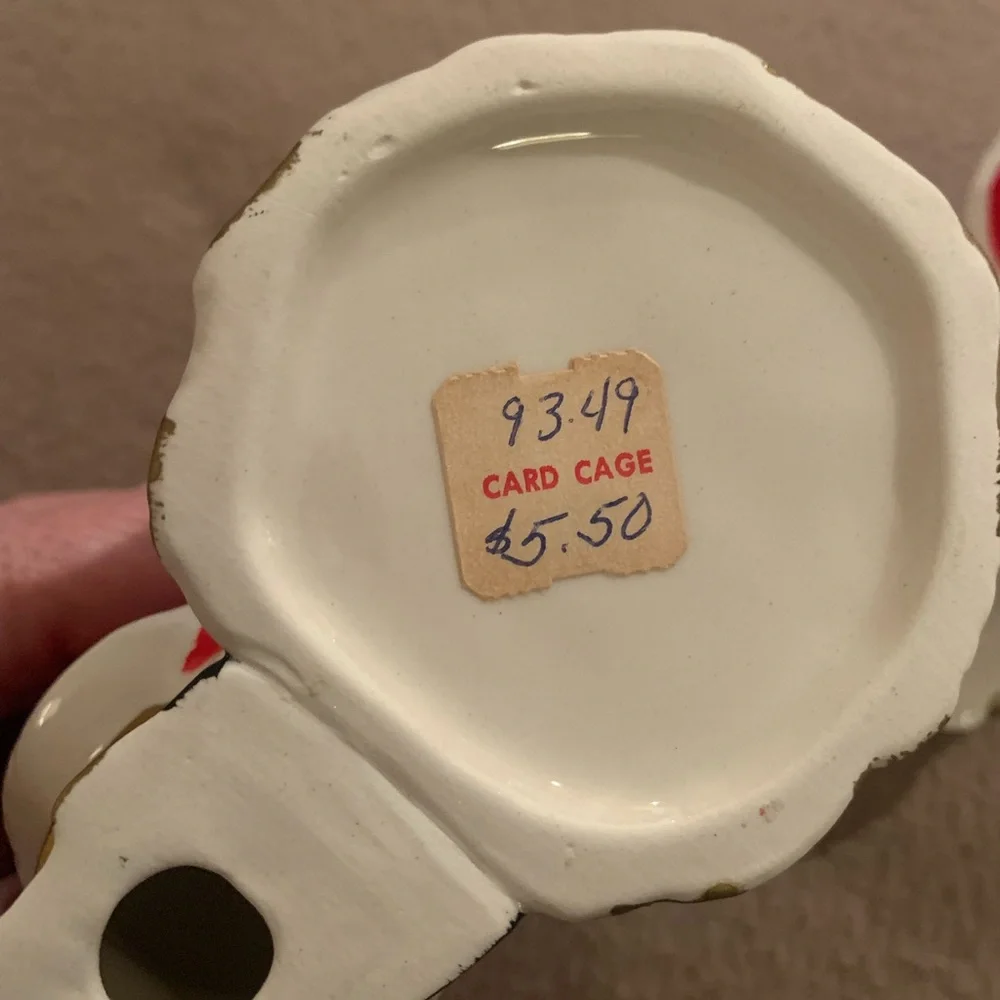 Vintage Josef Originals Santa Claus votive candle holders with price stickers - Picture 9 of 9